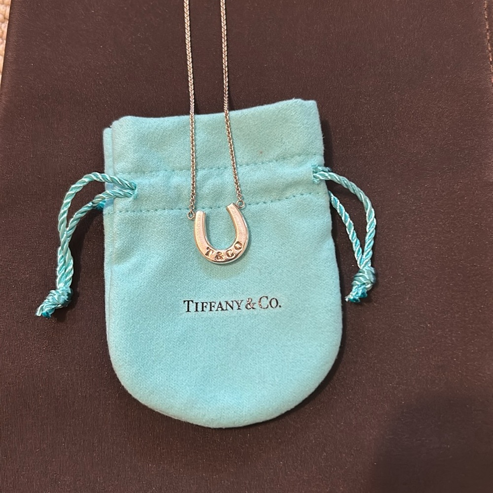 Tiffany & Co. Horseshoe Sterling Silver Necklace